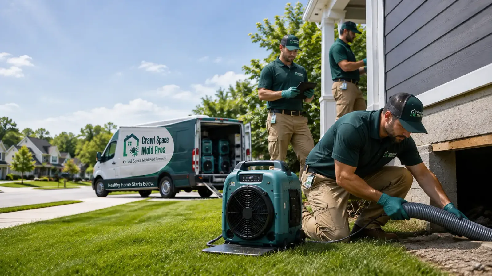 Crawl Space Mold Removal in Nekoosa, WI